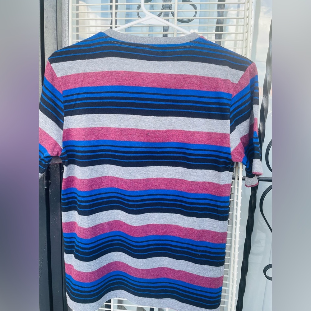 U. S. Polo Assn. Multi Stripe T-Shirt Boys Size 18 (XXL) - Picture 4 of 5